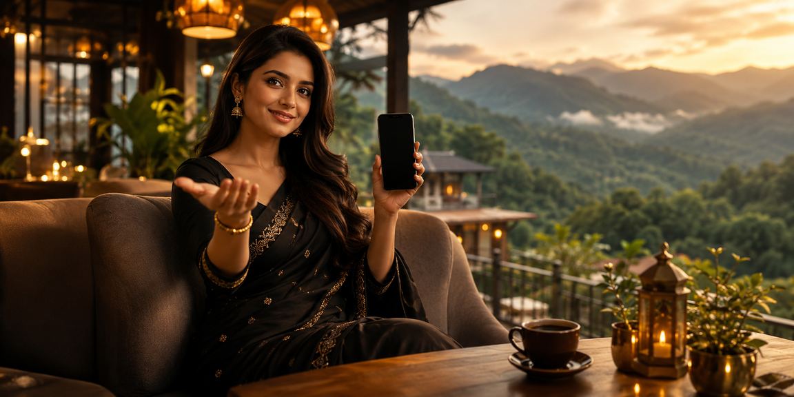বান্দরবানে বাংলাদেশি মডেল মোবাইল পেমেন্ট ব্যবহার করছেন