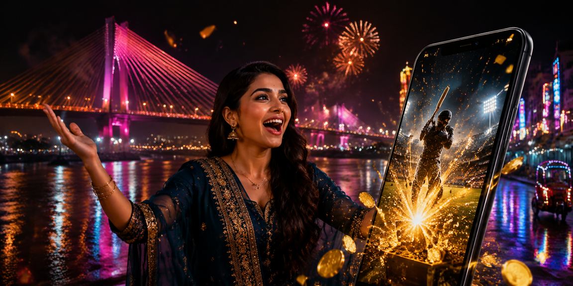 বরিশালে নিয়ন আলোয় ক্রিকেট বেটিং উত্তেজনা