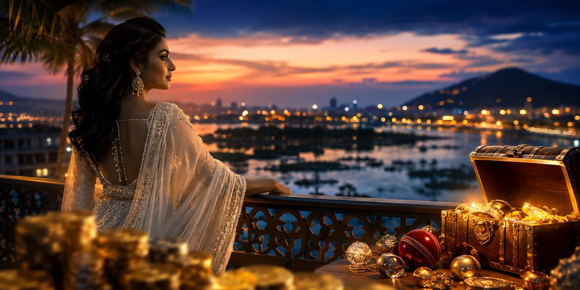 সেন্ট মার্টিনের সমুদ্র সৈকতে ক্রিকেট বেটিং উপভোগের দৃশ্য